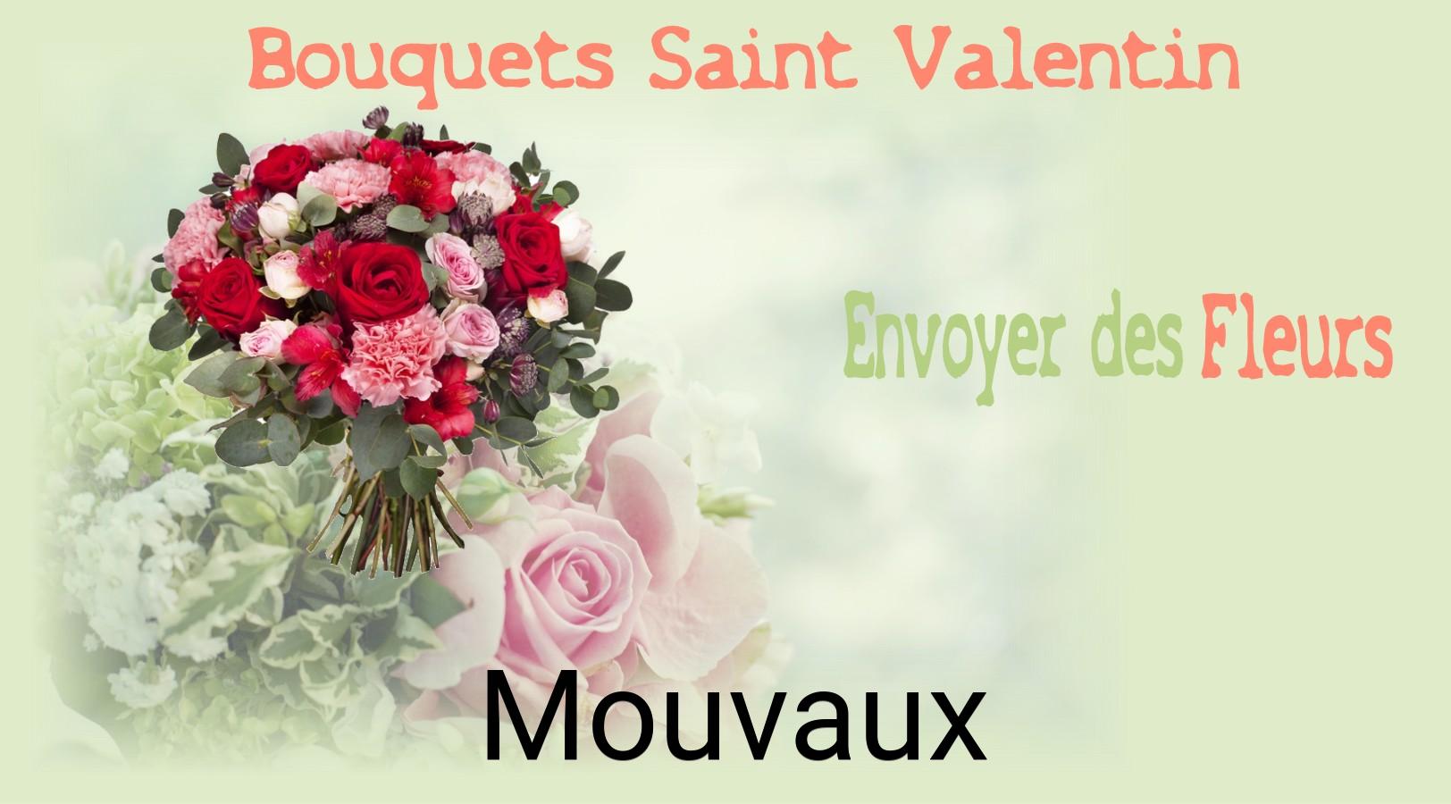 Roses de Saint-Valentin livrées à Mouvaux